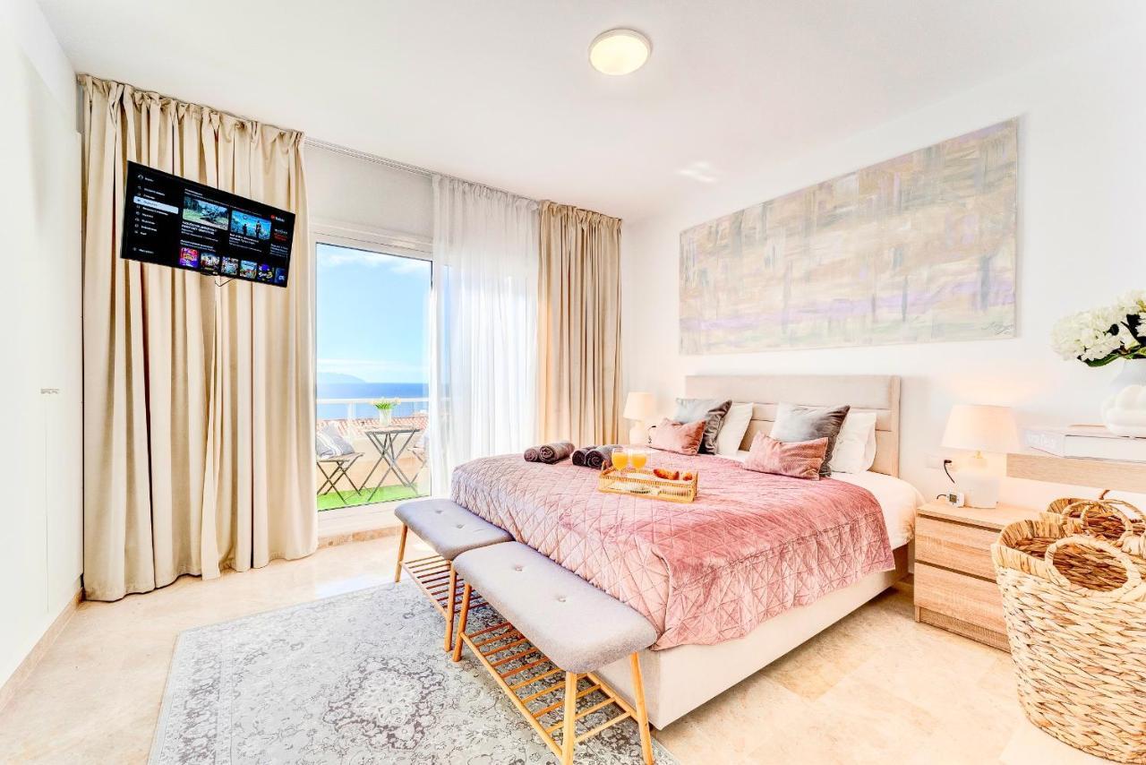 Black Beach Luxury Vacation House Puerto de Santiago  Eksteriør billede