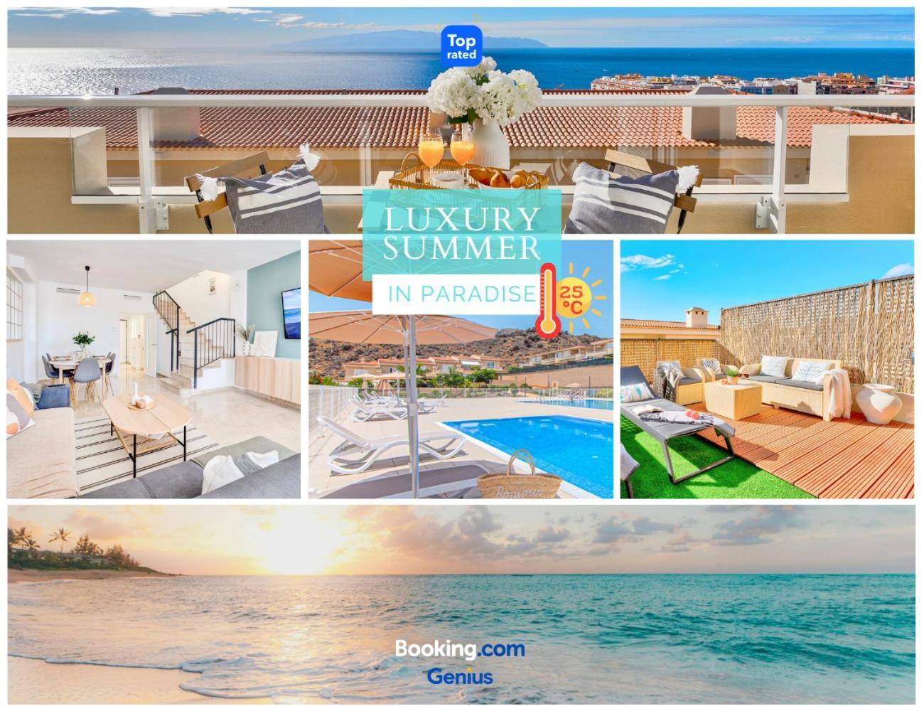 Black Beach Luxury Vacation House Puerto de Santiago  Eksteriør billede